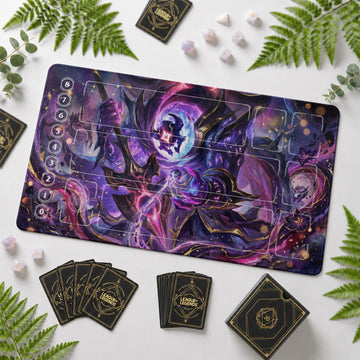 Jarvan Cosmic Playmat - LoL Riftbound TCG Mat