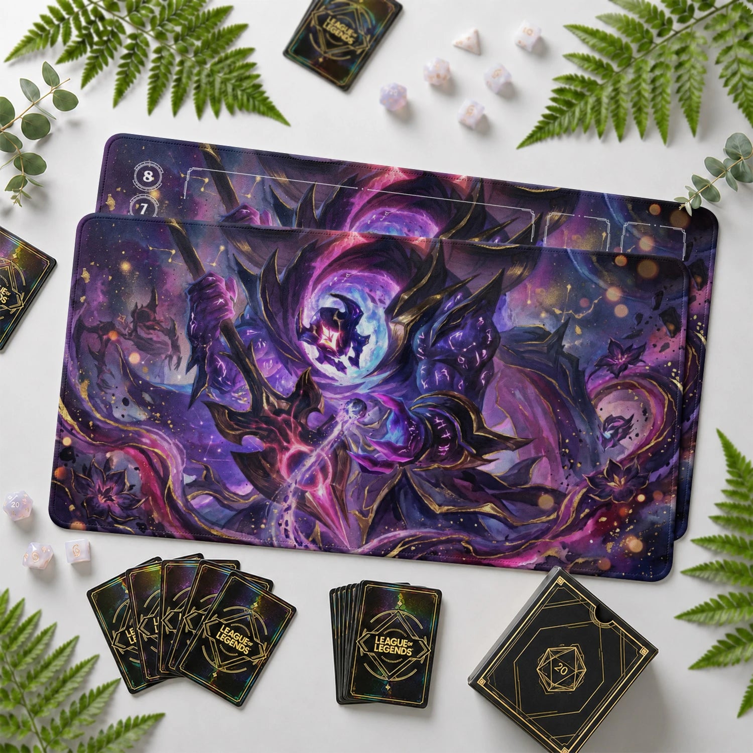 Jarvan Cosmic Playmat - LoL Riftbound TCG Mat