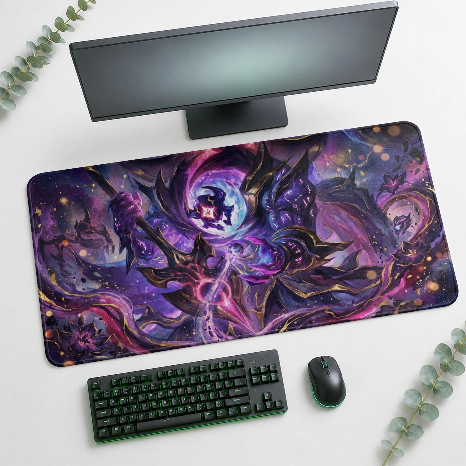 Jarvan Cosmic Playmat - LoL Riftbound TCG Mat