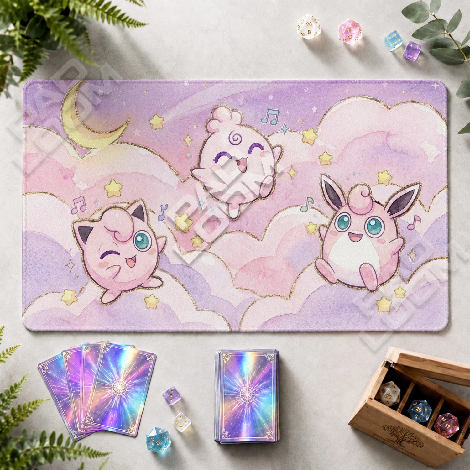 Jigglypuff Evolutions Playmat - Pokemon TCG - view 2
