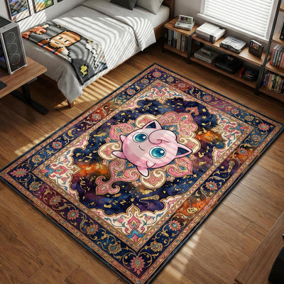 Jigglypuff Lullaby Song Rug - Pokemon Chair Mat