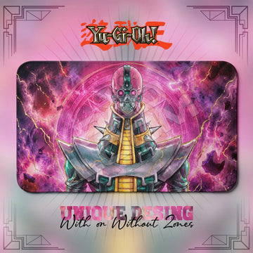 Jinzo Psychic Playmat – Yugioh TCG duel mat, 24 x 14 in
