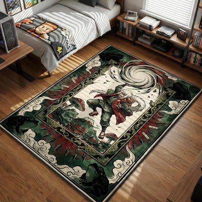 Jiraiya Sage Mode Rasengan Rug - Naruto Shippuden Chair Mat