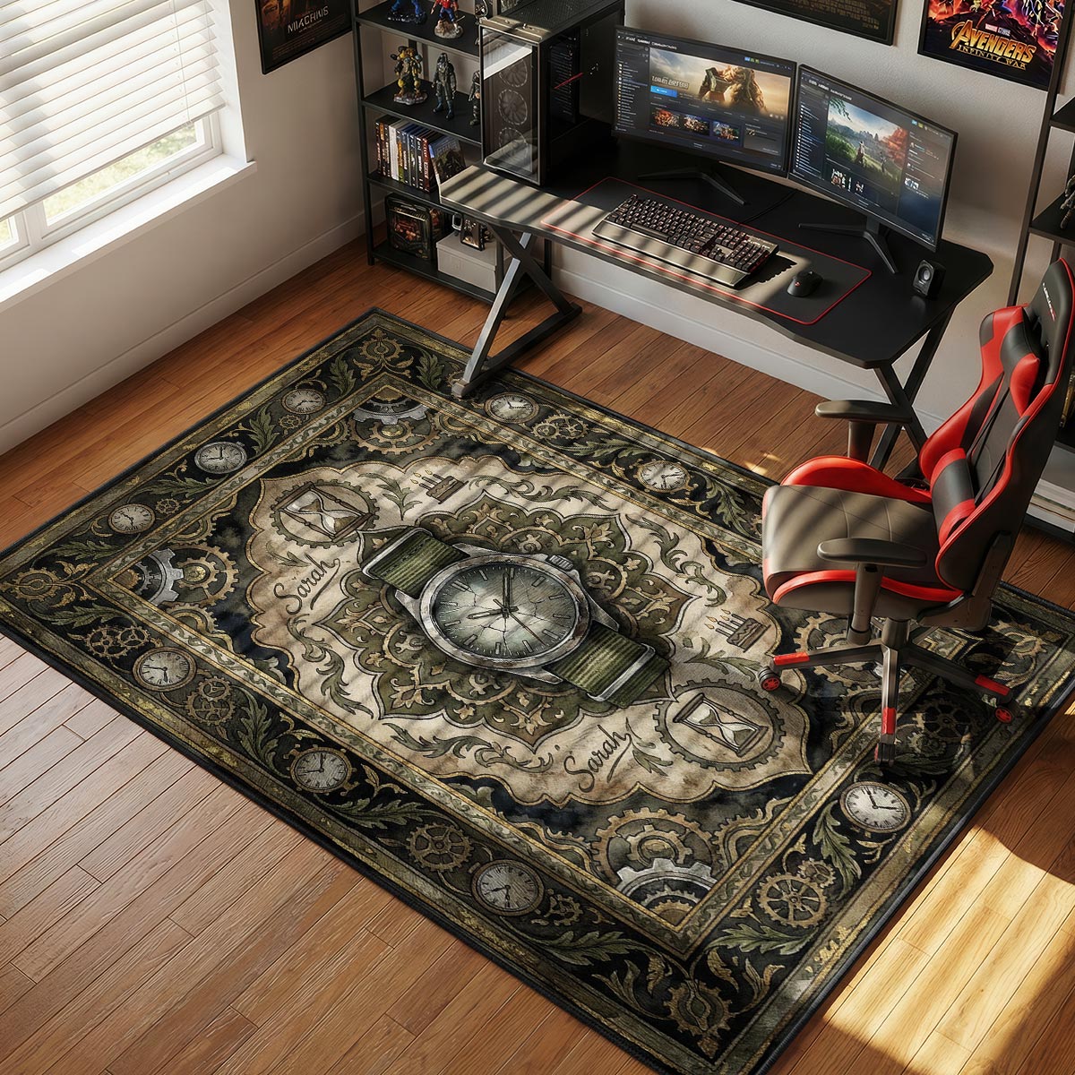 Joel Watch Memory Rug - The Last of Us Chair Mat