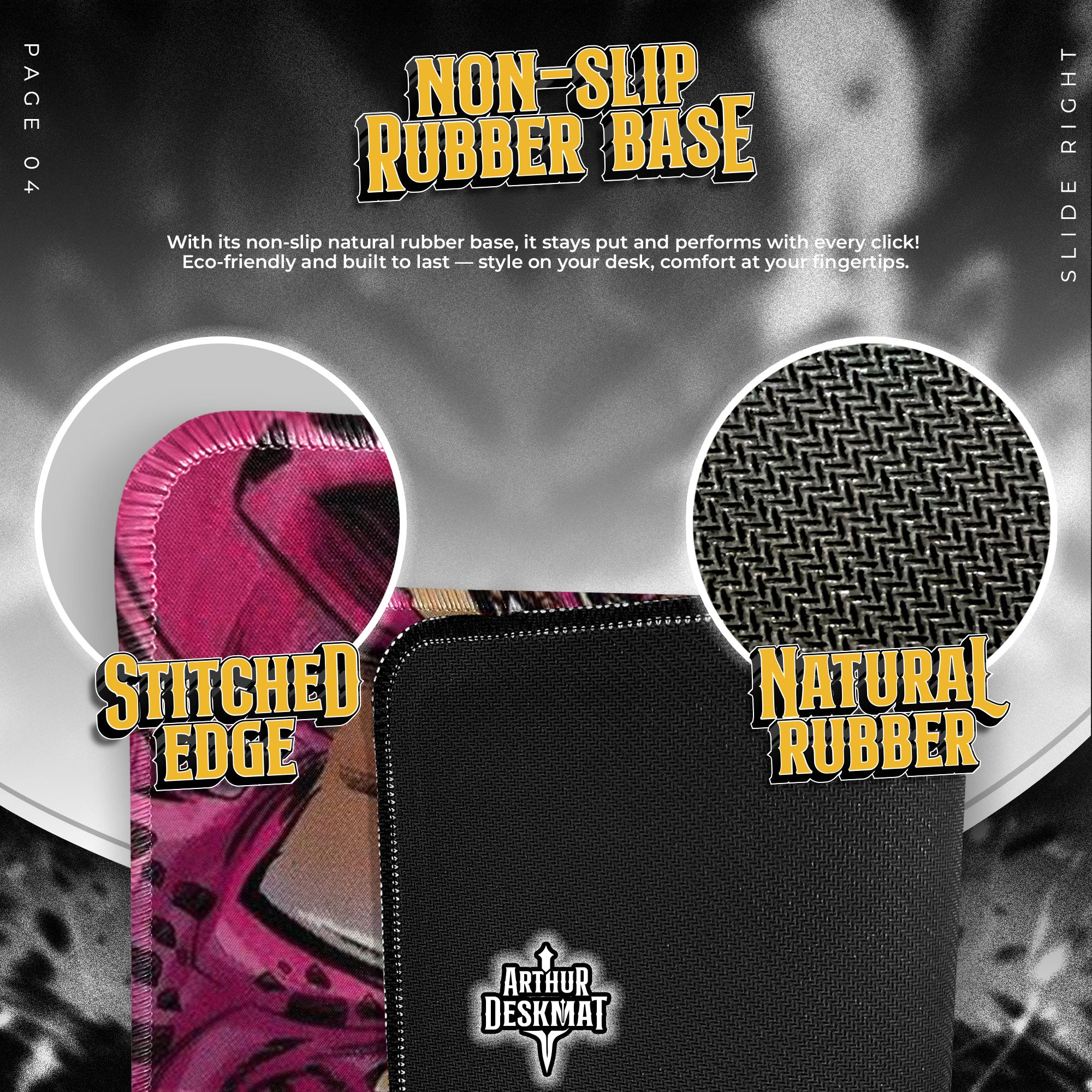 JoJo’s Bizarre Adventure Villains Mouse Pad, Anime Gaming Desk Mat