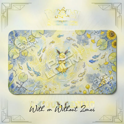 Jolteon Pond Spielmatte - Pokémon TCG-Matte