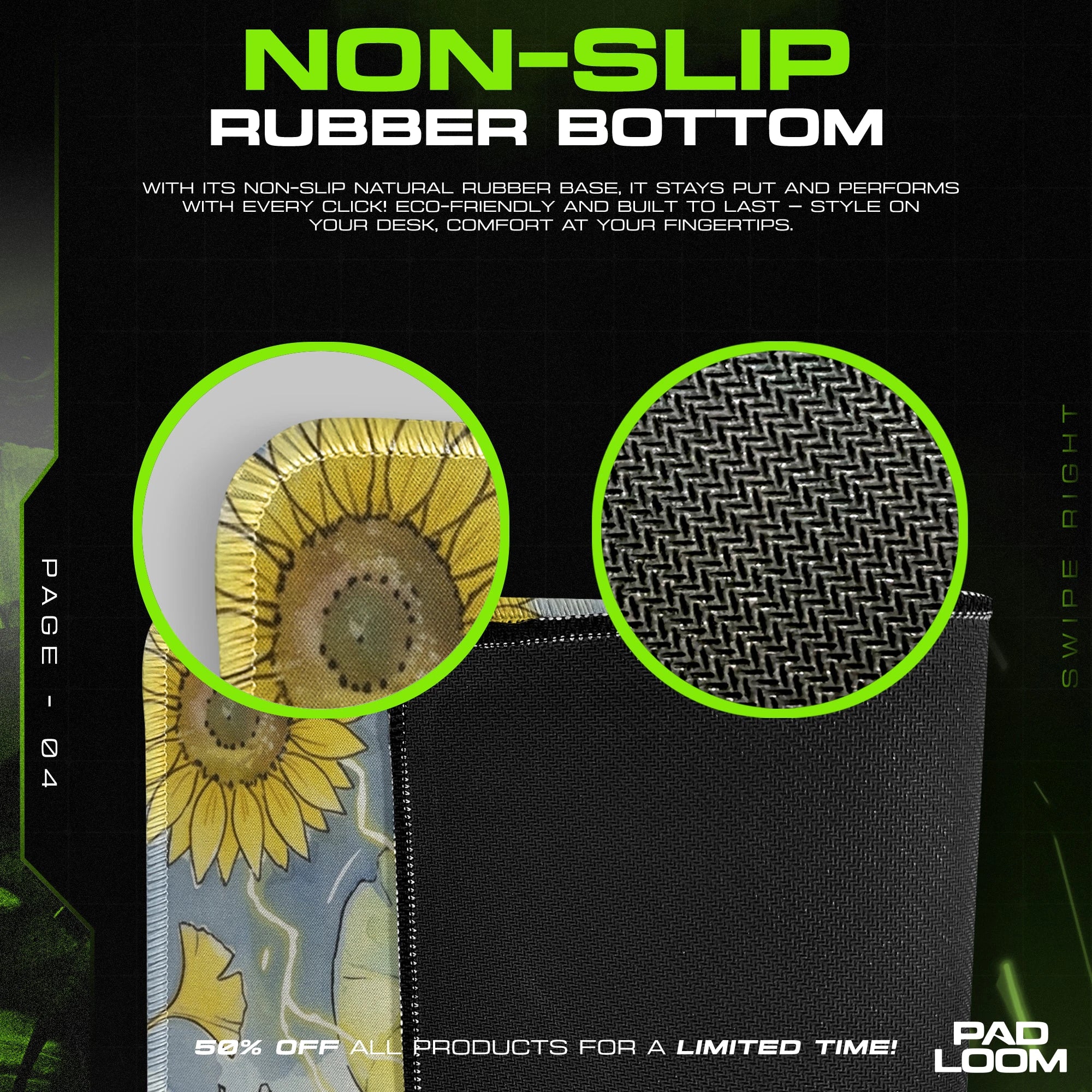 Jolteon Static Pond Mouse Pad - Pokemon Desk Mat