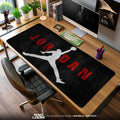 Jordan Silhouette Mouse Pad, Basketball Gamer Desk Mat Padloom