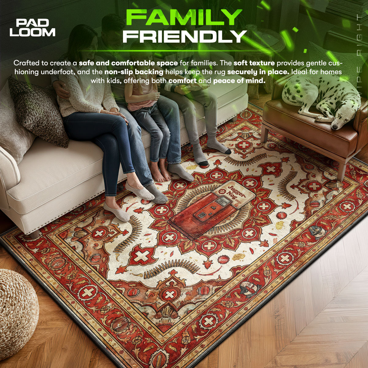 Jugger-Nog Unendliche Gesundheit Teppich - Call of Duty Stuhlmatte