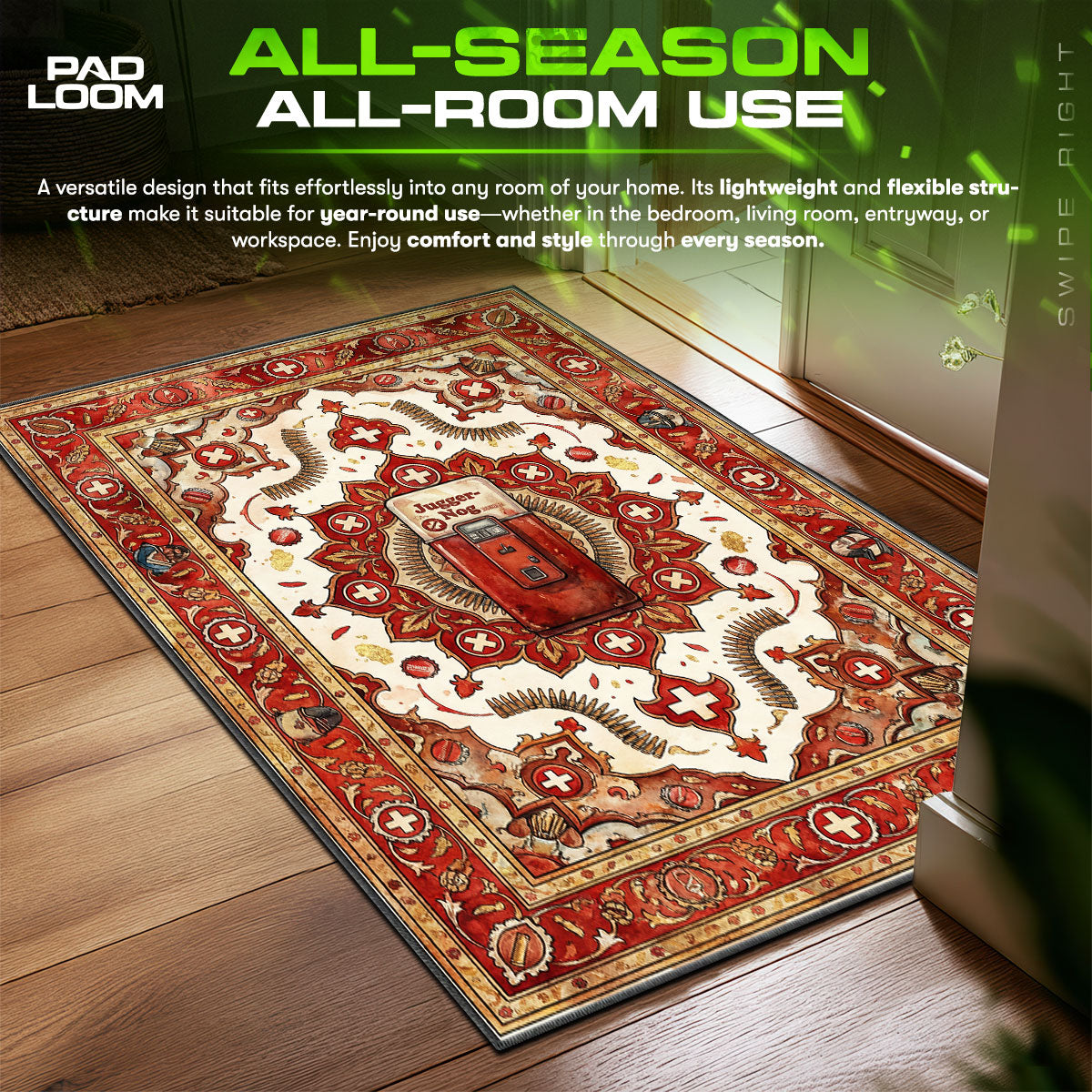 Jugger-Nog Unendliche Gesundheit Teppich - Call of Duty Stuhlmatte