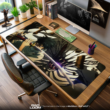 Jujutsu Kaisen Fushiguro Shikigami Mouse Pad, Anime Gaming Desk Mat