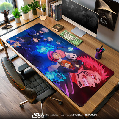 Jujutsu Kaisen Mouse Pad, Cursed Energy Anime Desk Mat