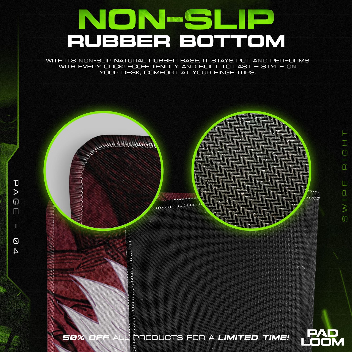 Jujutsu Kaisen Mouse Pad - Sorcerer Squad Anime Desk Mat