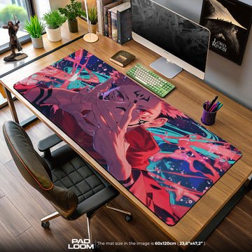 Jujutsu Kaisen Sukuna Curse Seal Mouse Pad, Anime Desk Mat