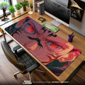 Jujutsu Kaisen Sukuna Eyes Mouse Pad, Anime Desk Mat Padloom