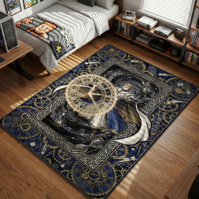 Julius Time Magic Rug - Black Clover Chair Mat