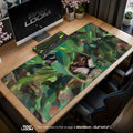 Jungle Panther Mouse Pad - Stealth Nature Desk Mat Padloom