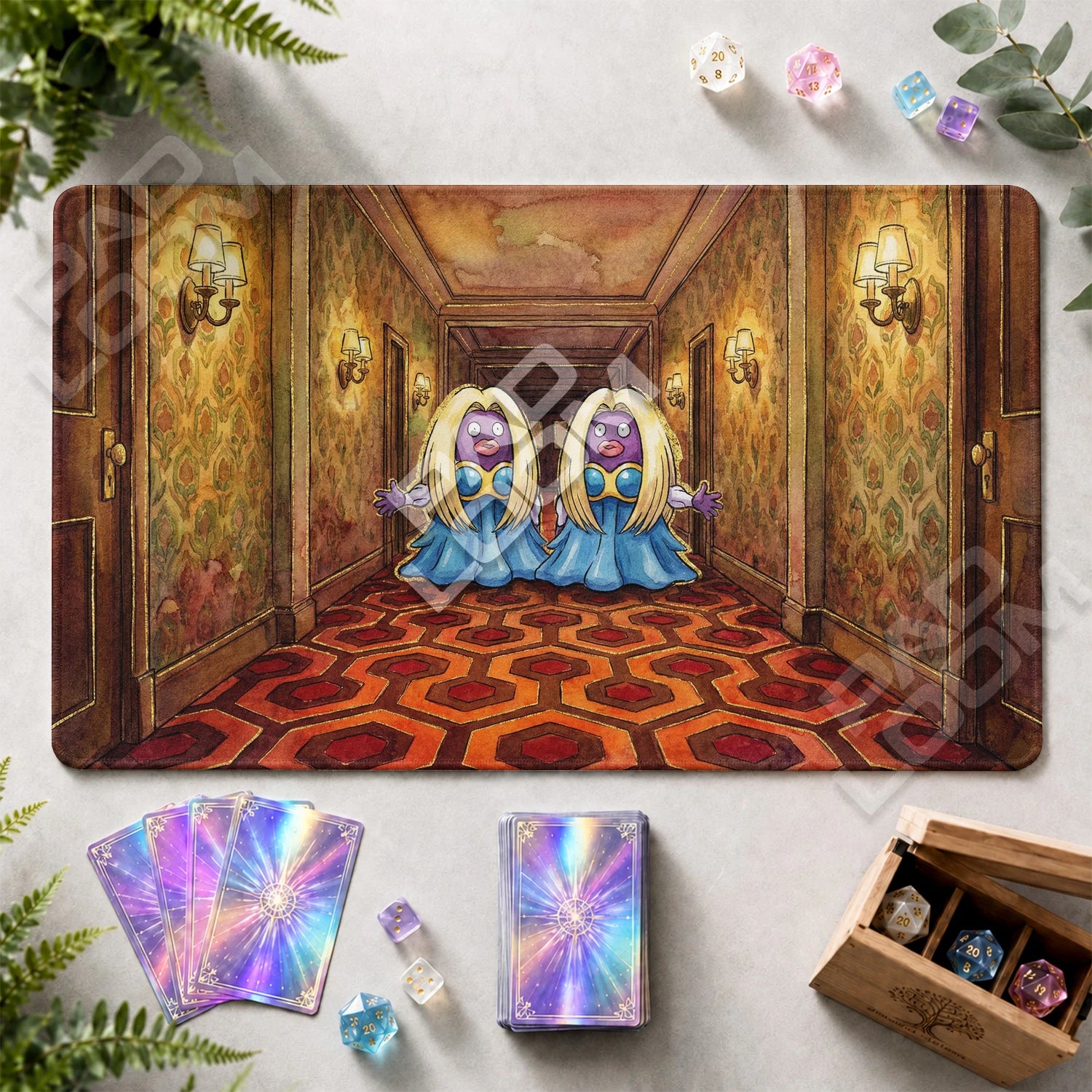 Jynx Twins Playmat - Pokemon TCG Mat - view 2