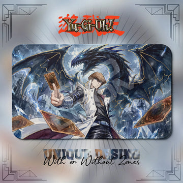 Kaiba Eclipse Playmat – Yugioh TCG duel mat, 24 x 14 in