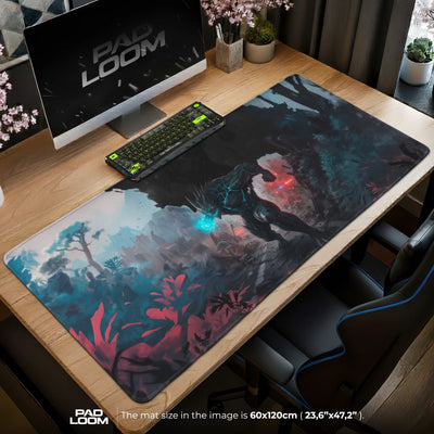 Kaiju No. 8 Azure Charge Mouse Pad - Anime Desk Mat