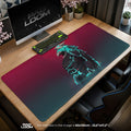 Kaiju No. 8 Crimson Veil Mouse Pad – gaming desk mat by Padloom