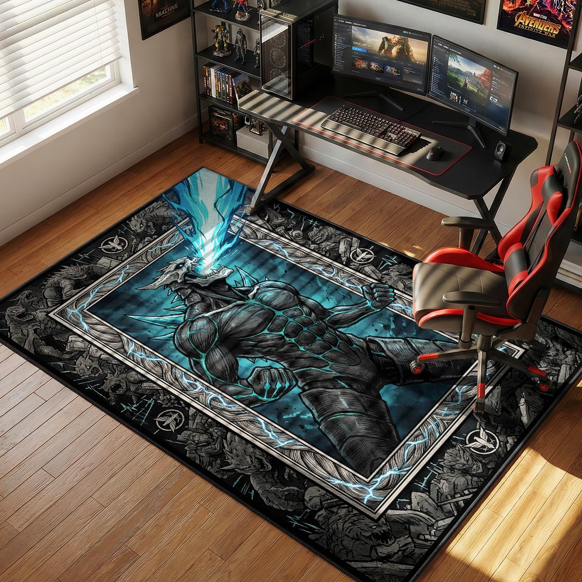 Kafka Hibino Form Blast No. Chair rug — main product view