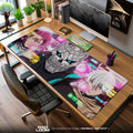 Kaiju No. 8 Skull Mask Mouse Pad, Cyber Anime Desk Mat Padloom