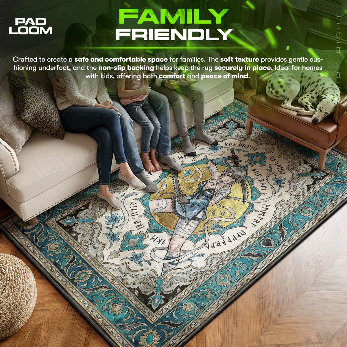 Kainé Mystic Blade Rug - Nier Replicant Chair Mat