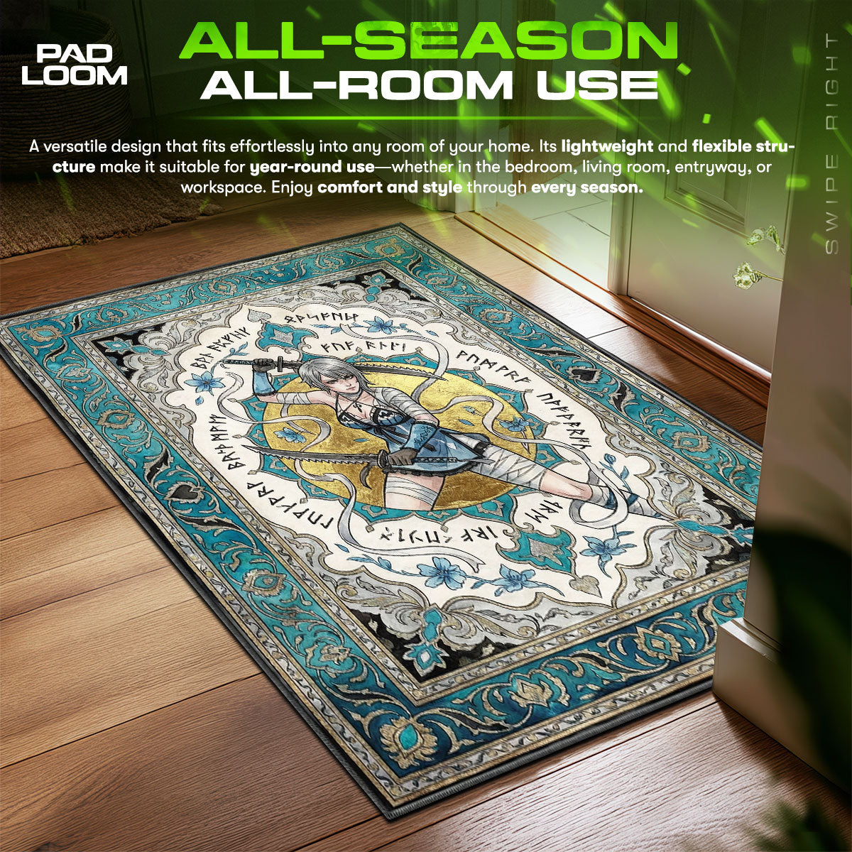 Kainé Mystic Blade Rug - Nier Replicant Chair Mat