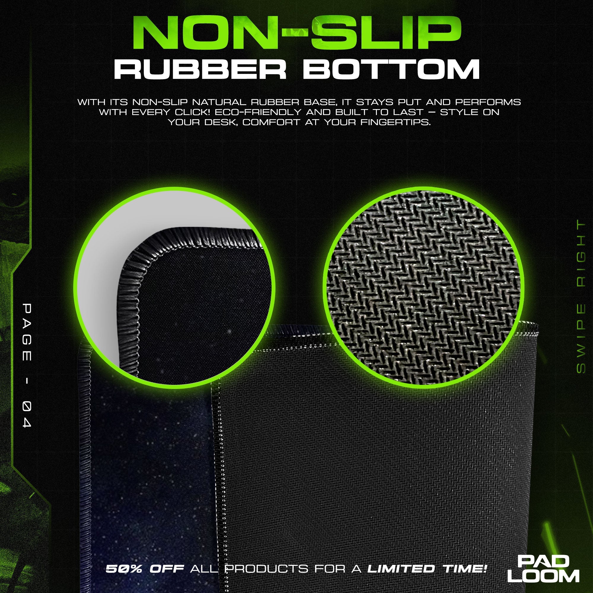 Kakashi Sharingan Mouse Pad - Shadow Ninja Anime Desk Mat Padloom