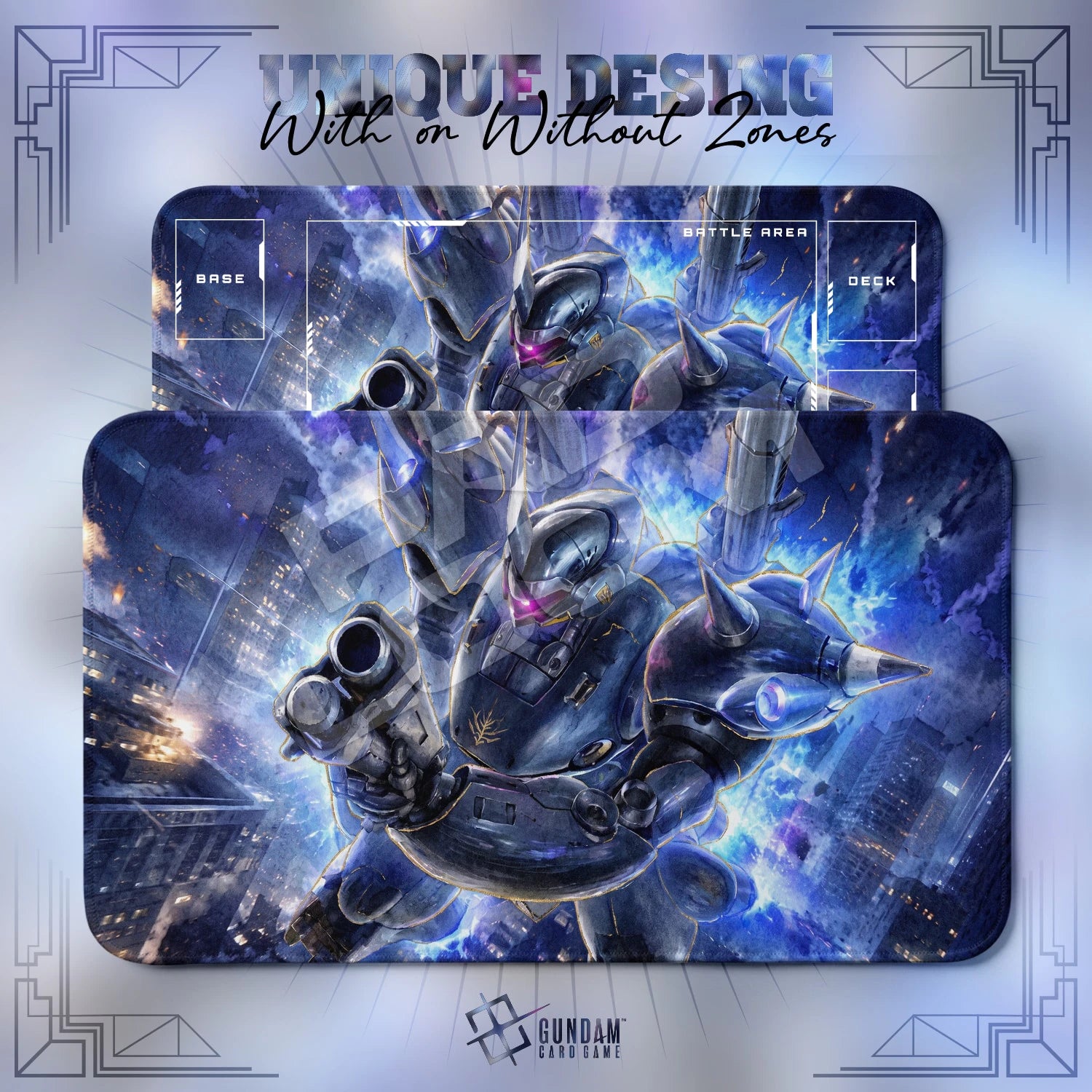 Kampfer Raid Playmat - Gundam TCG Card Game Mat
