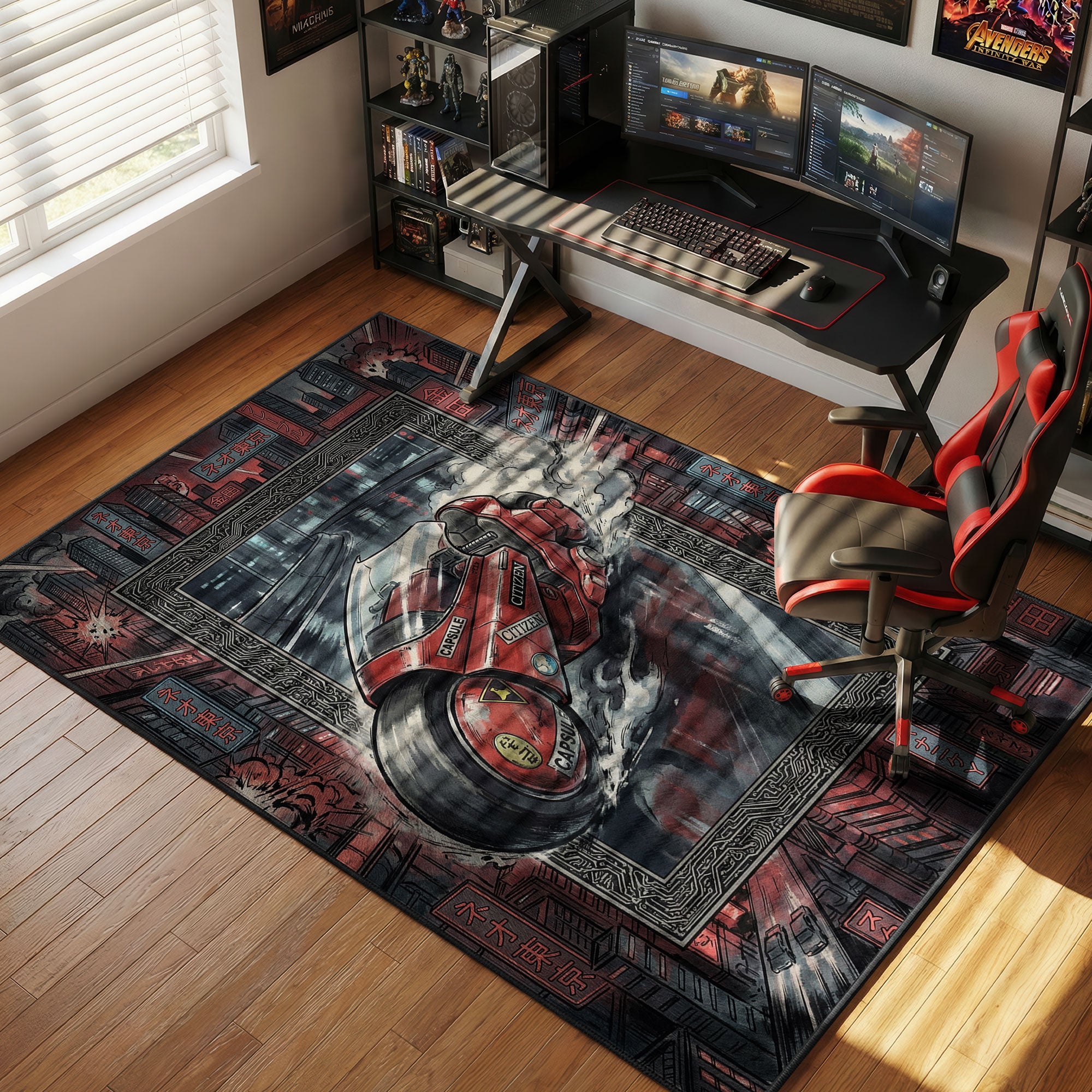 Kaneda Bike Akira Chair rug — main product view