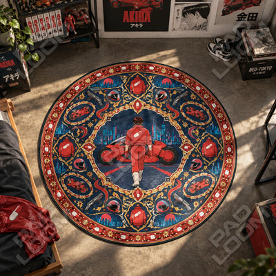 Kaneda Walking Round Rug - Akira Chair Mat