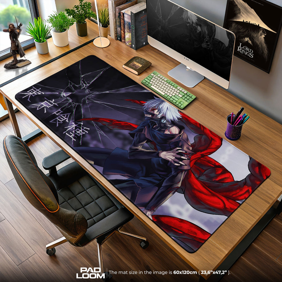 Kaneki Mouse Pad - Tokyo Ghoul Awakening Anime Desk Mat Padloom
