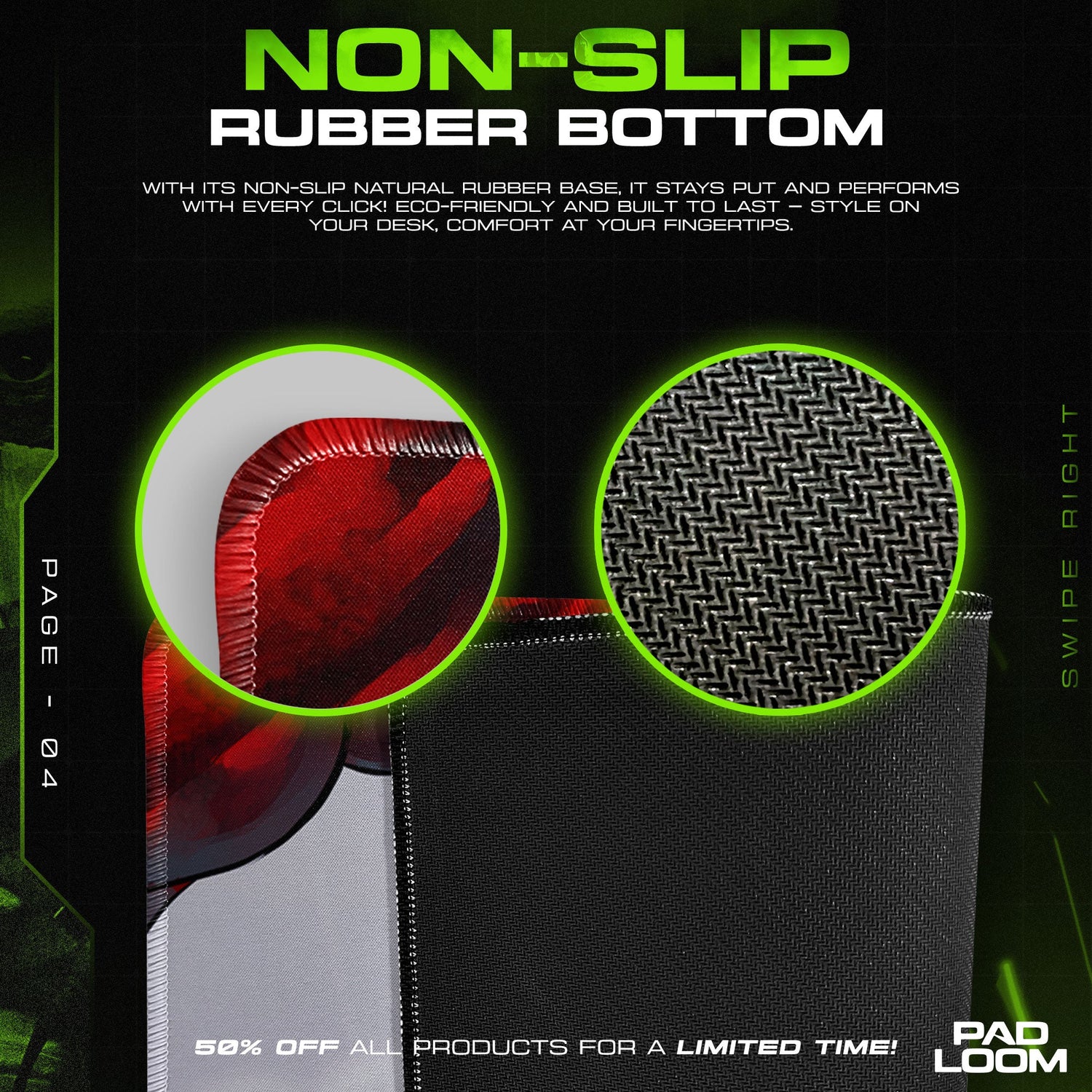 Kaneki Mouse Pad - Tokyo Ghoul Awakening Anime Desk Mat Padloom