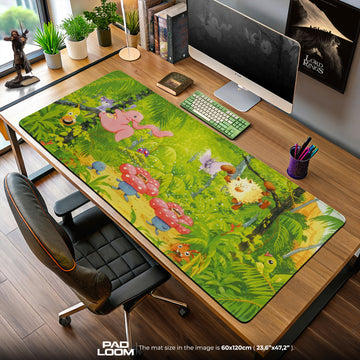 Kanto Forest Mouse Pad, Pokémon Jungle Gaming Mouse Pad