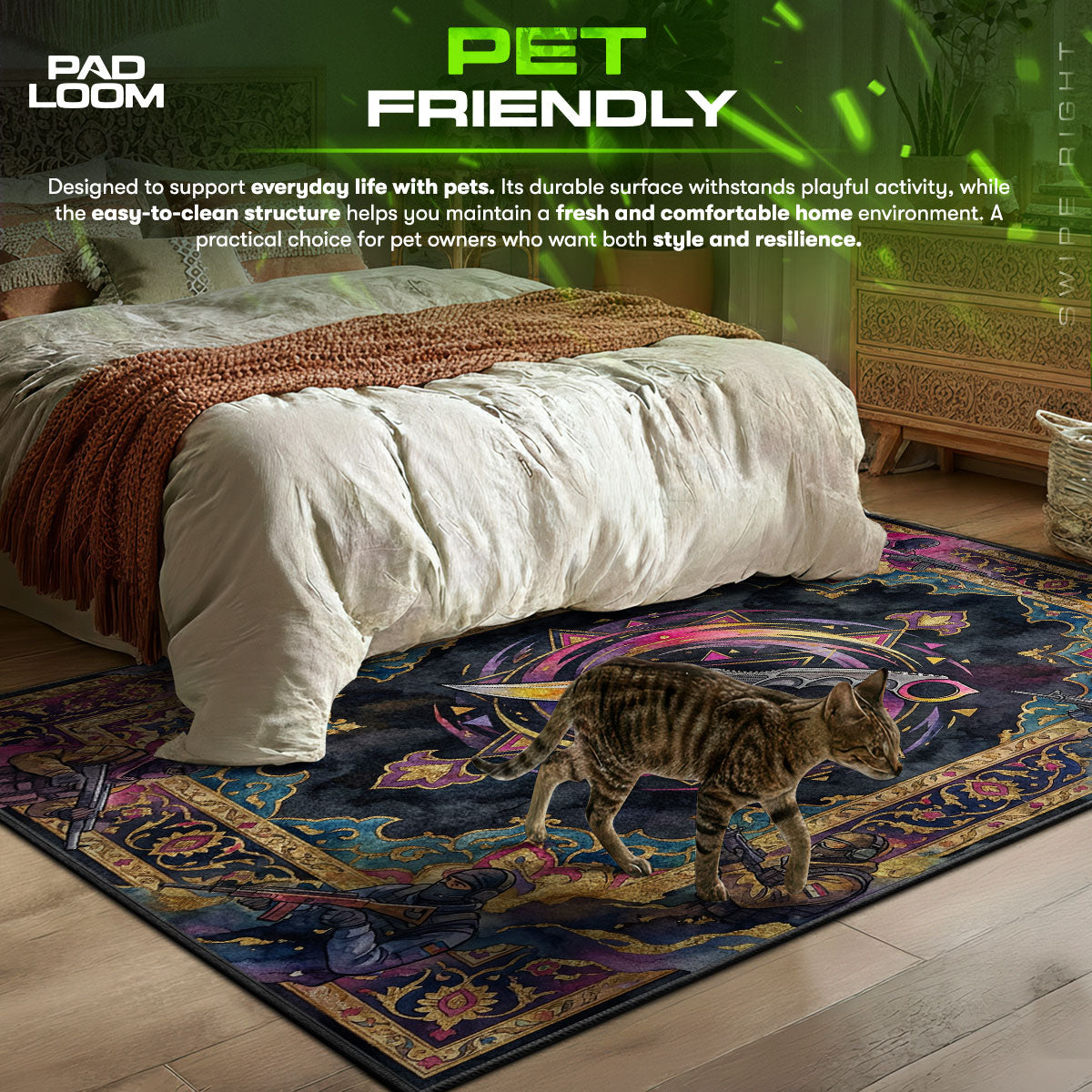 Karambit Verblassender Hautteppich - CS2 Stuhlmatte