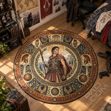 Kassandra Laurel Round Rug - Assassins Creed Chair Mat