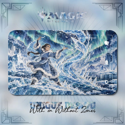 Katara Aurora Avatar Playmat - MTG Magic Mat