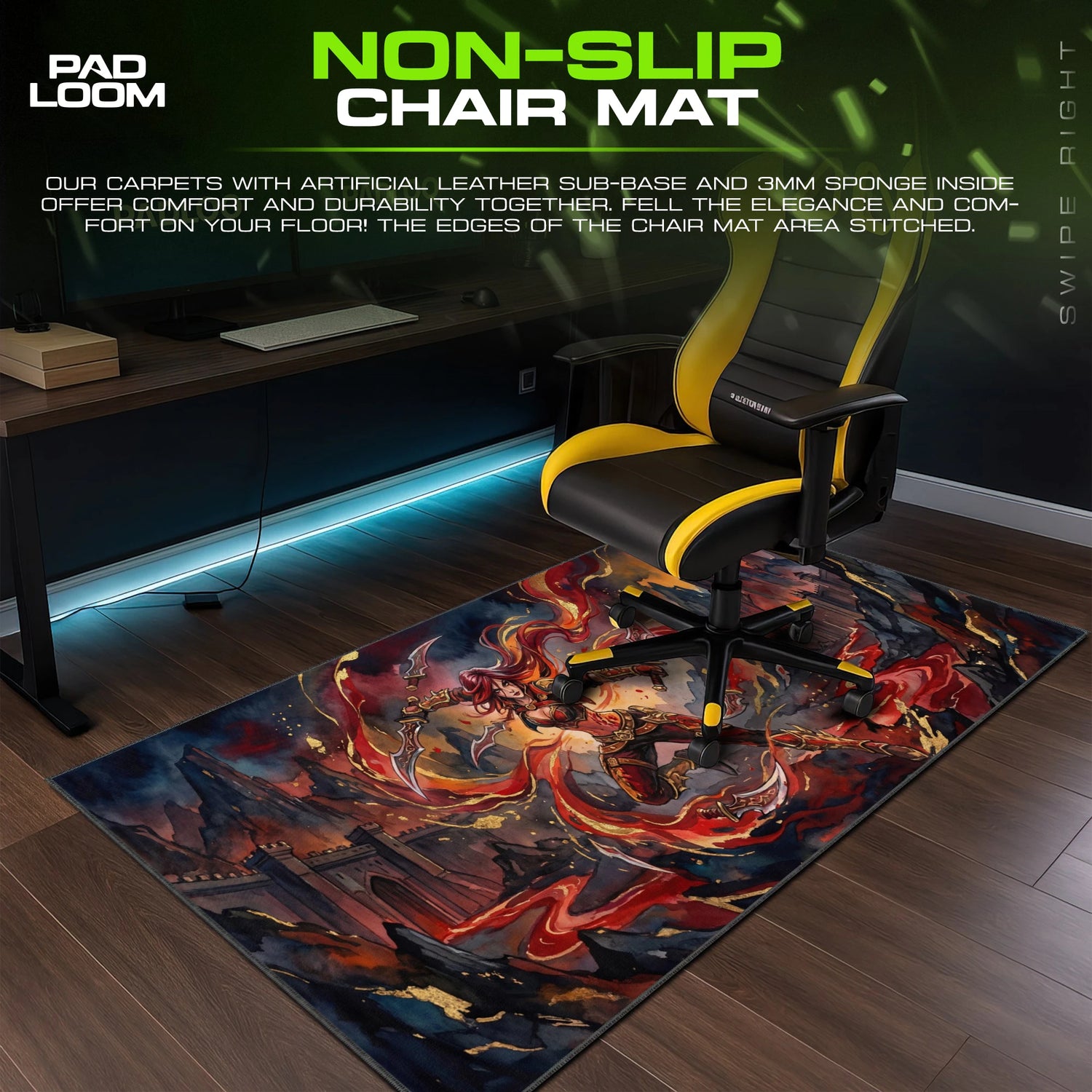 Katarina Blade Dance Mouse Pad - League of Legends Mat