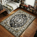 KAWS Companion X eyes grey gloved hands hypebeast area rug