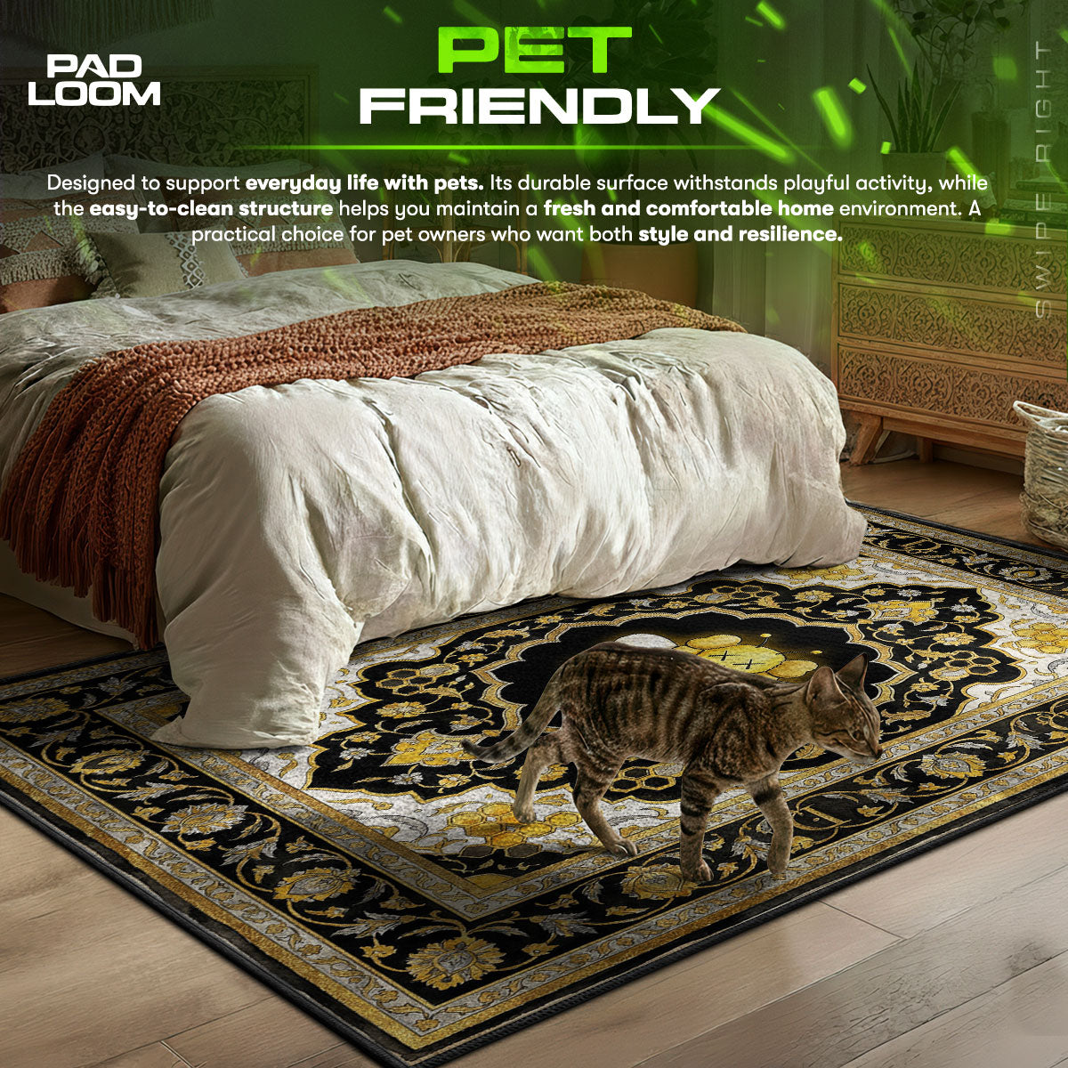 KAWS Dior Bee Persian Rug - Hypebeast Floor Mat