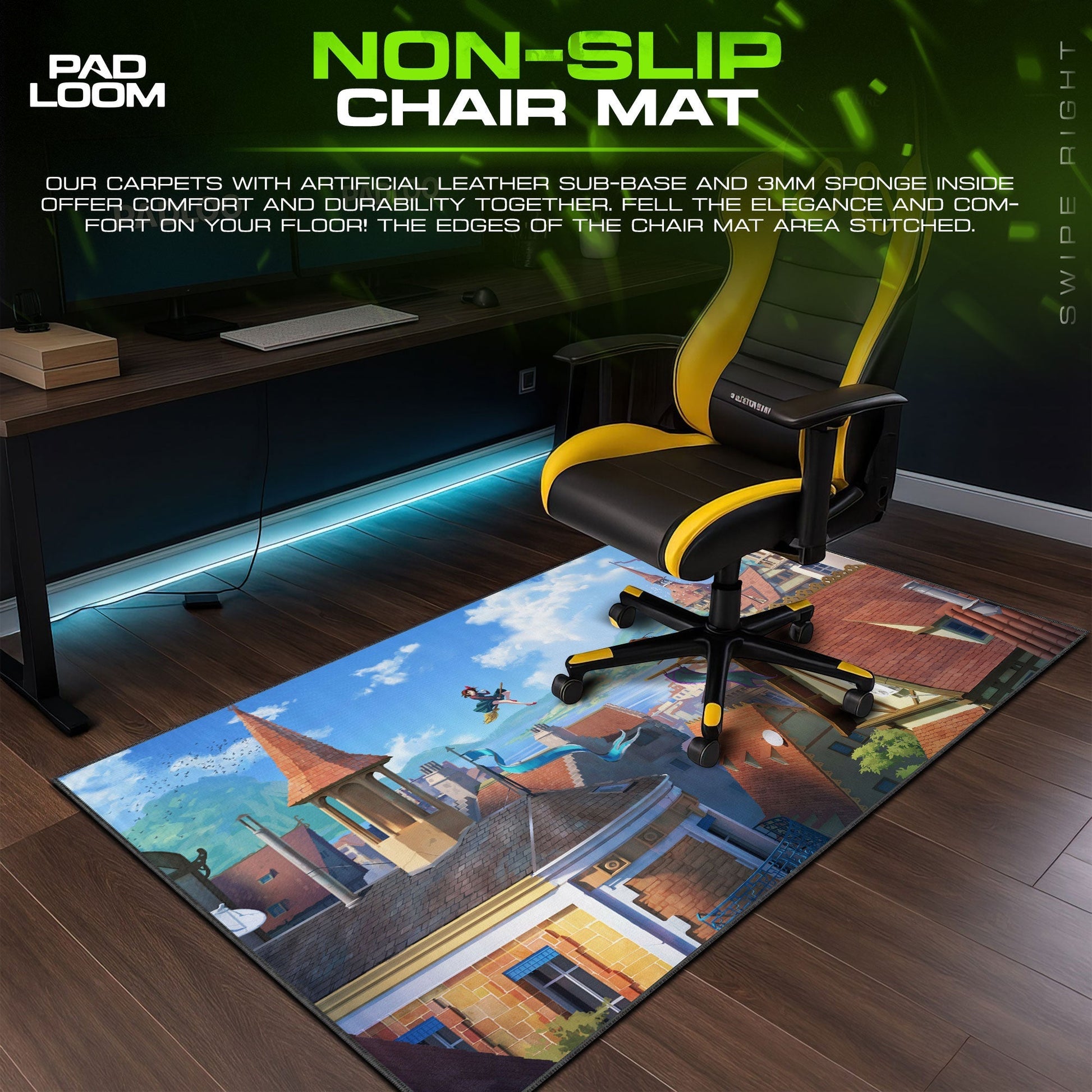 My Neighbor Totoro Mouse Pad - Studio Ghibli Anime Desk Mat Padloom