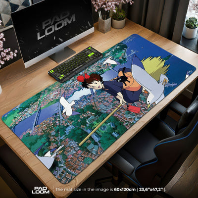 Pokémon Gengar &amp; Haunter Night Sky Mauspad, Gamer Schreibtischmatte