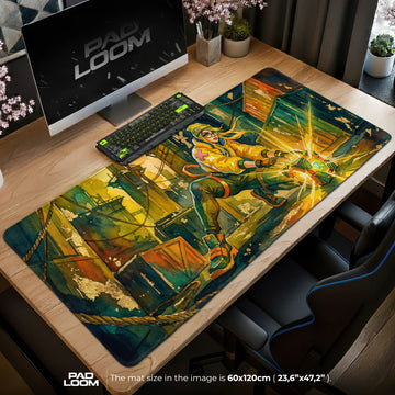 Killjoy Gadget Deploy Mouse Pad - Valorant Desk Mat