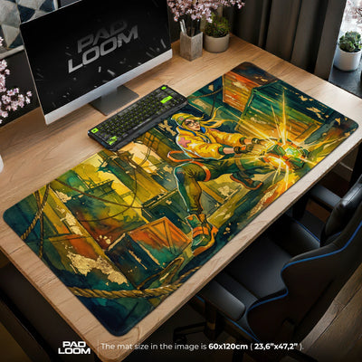 Killjoy Gadget Deploy Mouse Pad - Valorant Desk Mat