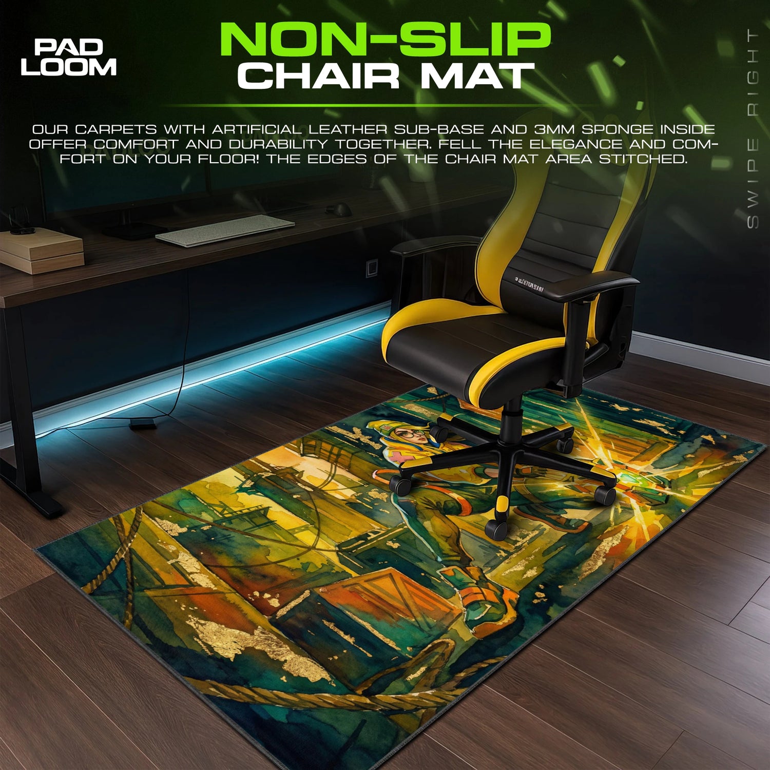 Killjoy Gadget Deploy Mouse Pad - Valorant Desk Mat