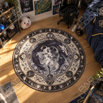 Kindred Moonlit Round Rug - League of Legends Chair Mat