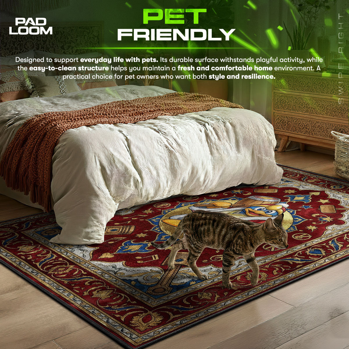 King Dedede Royal Mallet Rug - Kirby Chair Mat