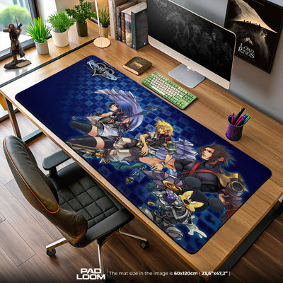 Kingdom Hearts Mouse Pad, Birth by Sleep Gaming Desk Mat